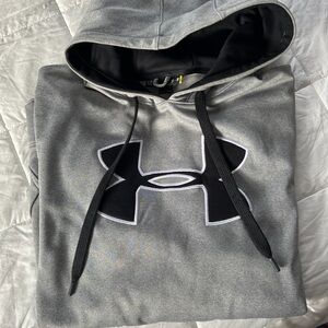 Under Armour Charcoal and Black Hoodie